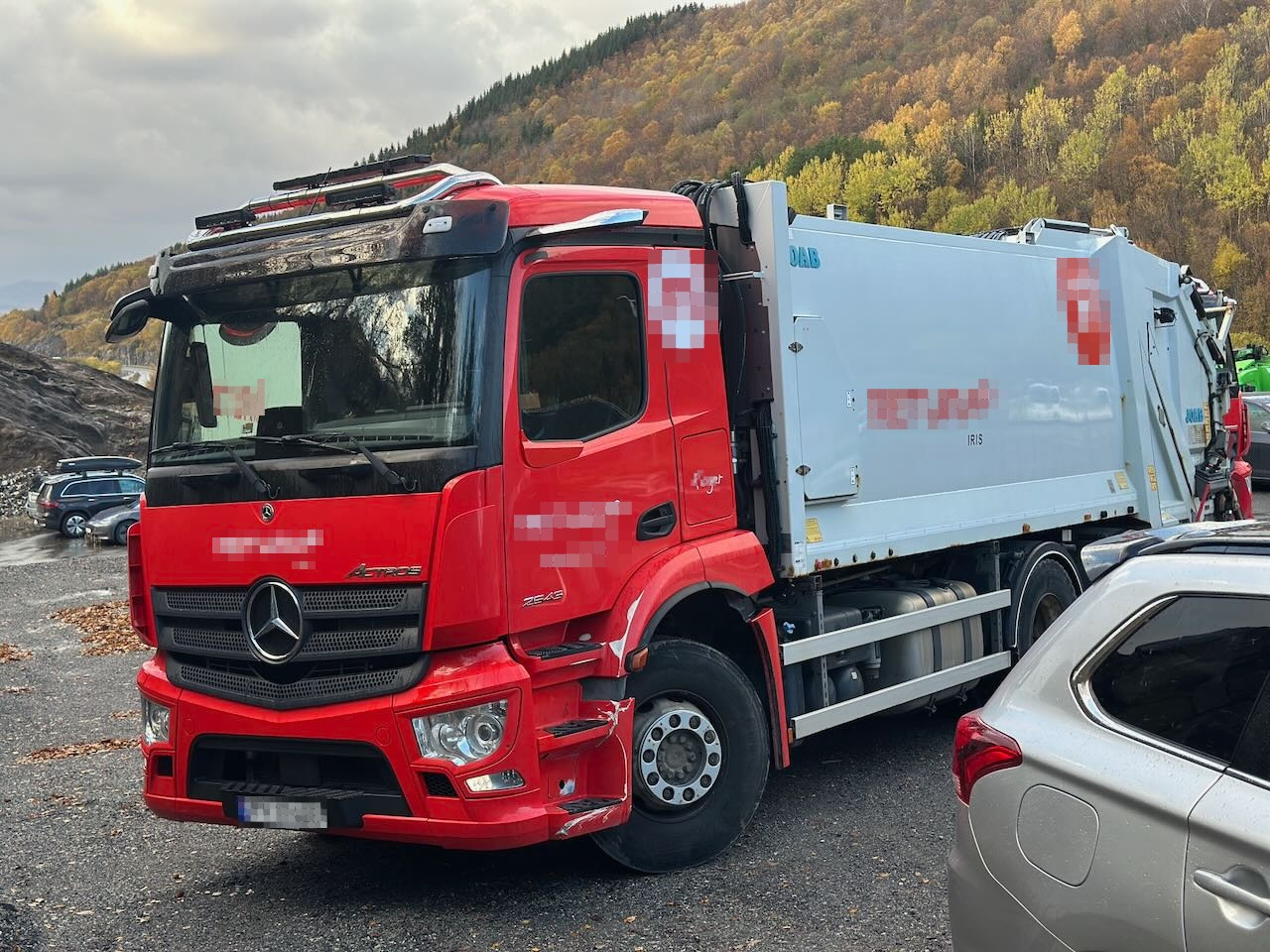 Mercedes Actros 2543 6x2 2 – kammers komprimatorbil m/ 2020 JOAB Anaconda twin påbygg - 쓰레기차 : 사진 2 Mercedes Actros 2543 6x2 2 – kammers komprimatorbil m/ 2020 JOAB Anaconda twin påbygg - 쓰레기차 : 사진 2