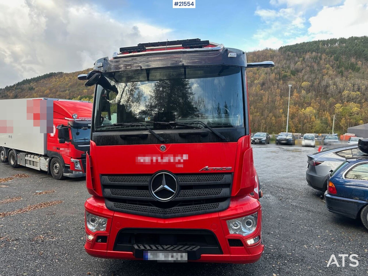 Mercedes Actros 2543 - 쓰레기차 : 사진 5 Mercedes Actros 2543 - 쓰레기차 : 사진 5