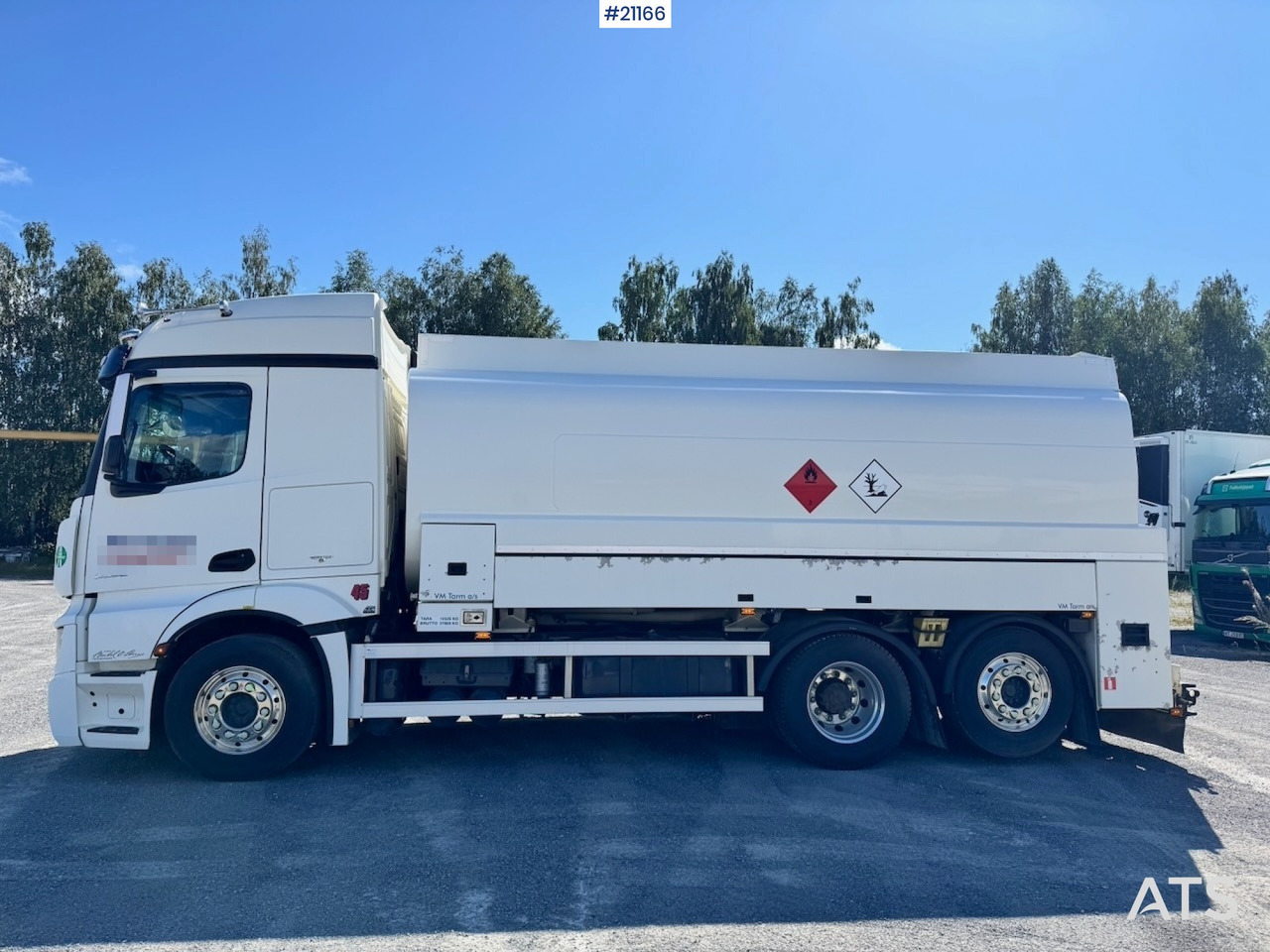 Mercedes Actros 2553 - 유조트럭 : 사진 3 Mercedes Actros 2553 - 유조트럭 : 사진 3