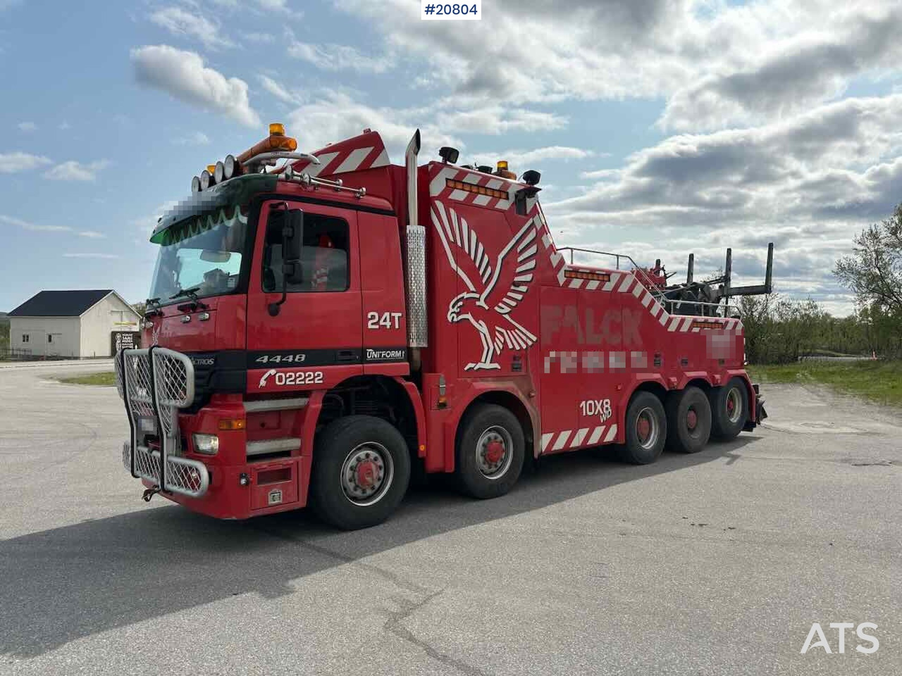 Mercedes Actros 4448 - 견인 트럭 : 사진 2 Mercedes Actros 4448 - 견인 트럭 : 사진 2