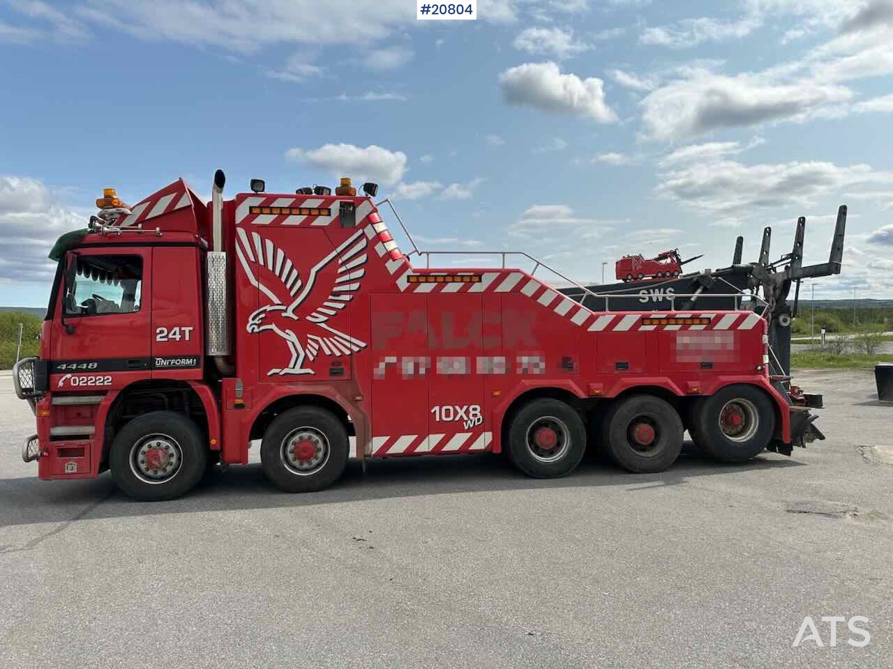 Mercedes Actros 4448 - 견인 트럭 : 사진 4 Mercedes Actros 4448 - 견인 트럭 : 사진 4