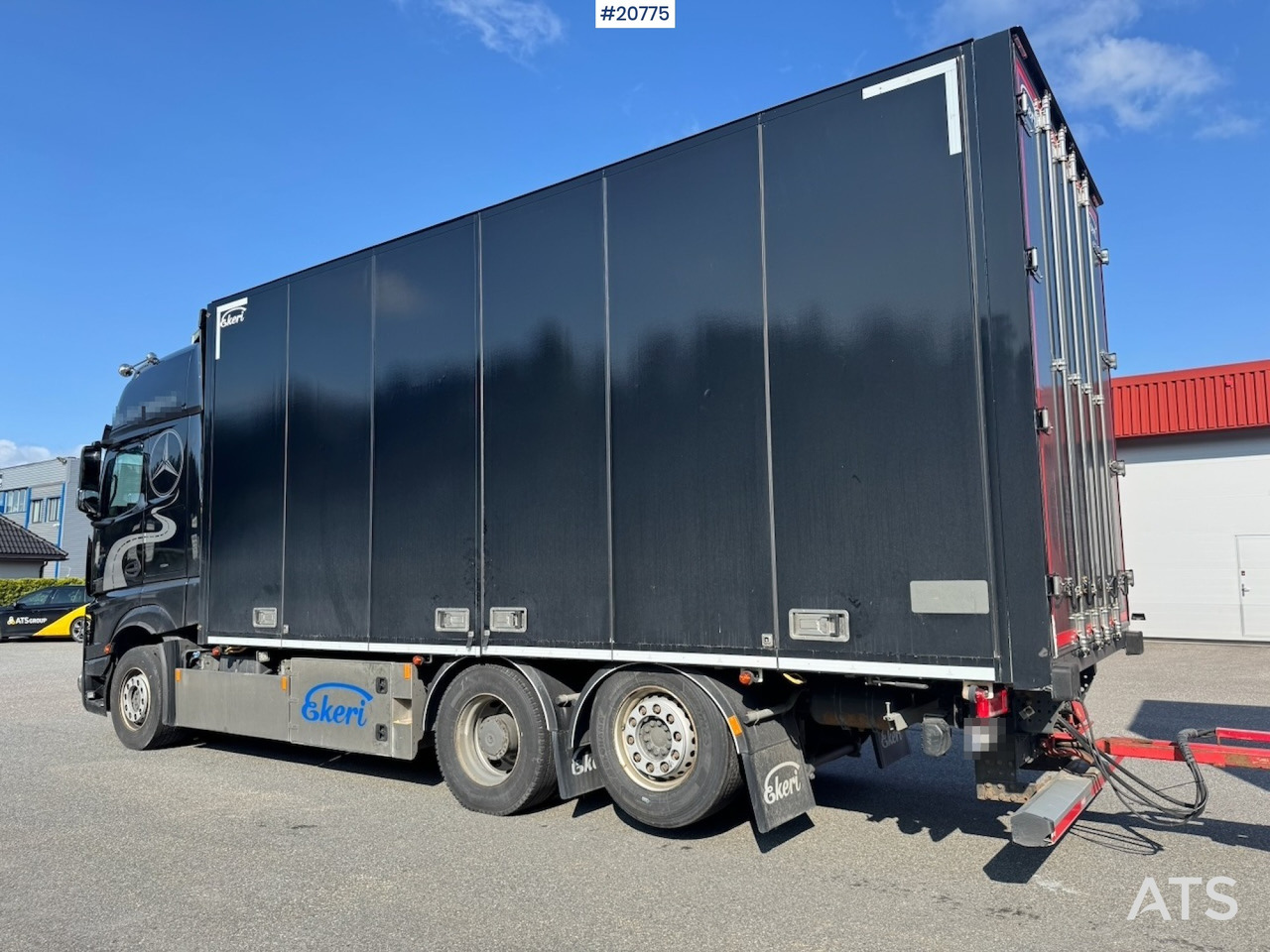 Mercedes Actros - 박스 트럭 : 사진 4 Mercedes Actros - 박스 트럭 : 사진 4