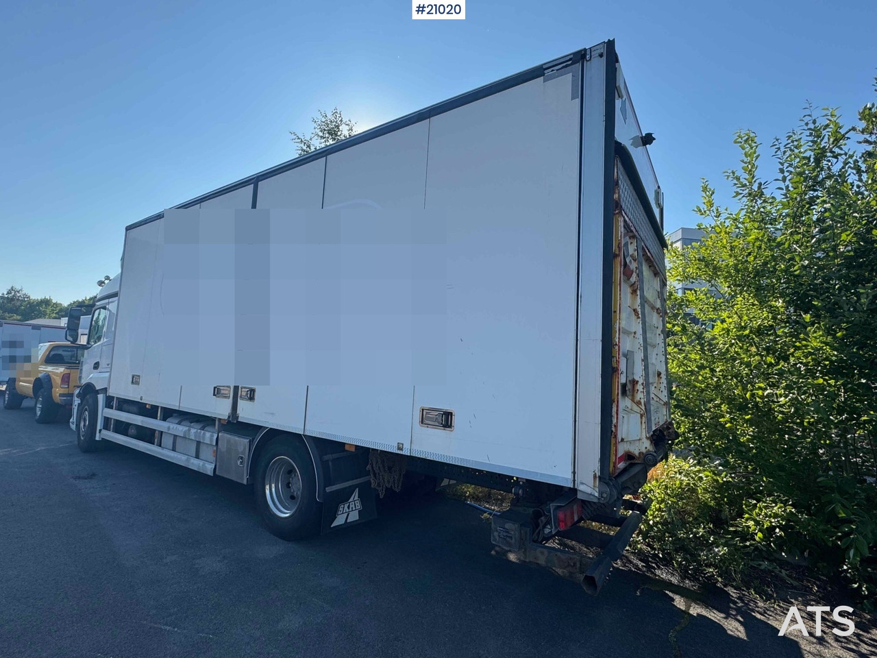 Mercedes Actros - 박스 트럭 : 사진 4 Mercedes Actros - 박스 트럭 : 사진 4