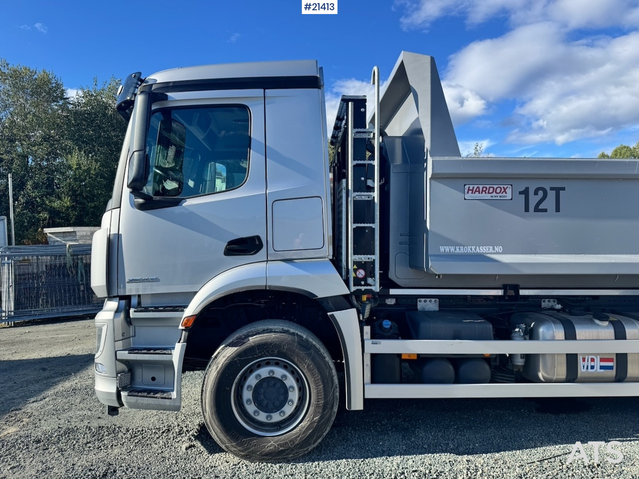 Mercedes Arocs 2543 - 후크 리프트 트럭 : 사진 4 Mercedes Arocs 2543 - 후크 리프트 트럭 : 사진 4