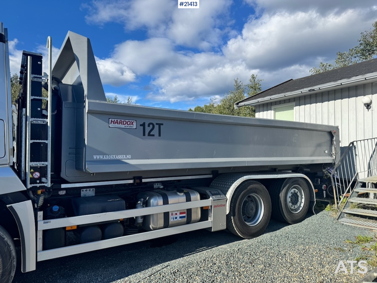 Mercedes Arocs 2543 - 후크 리프트 트럭 : 사진 5 Mercedes Arocs 2543 - 후크 리프트 트럭 : 사진 5