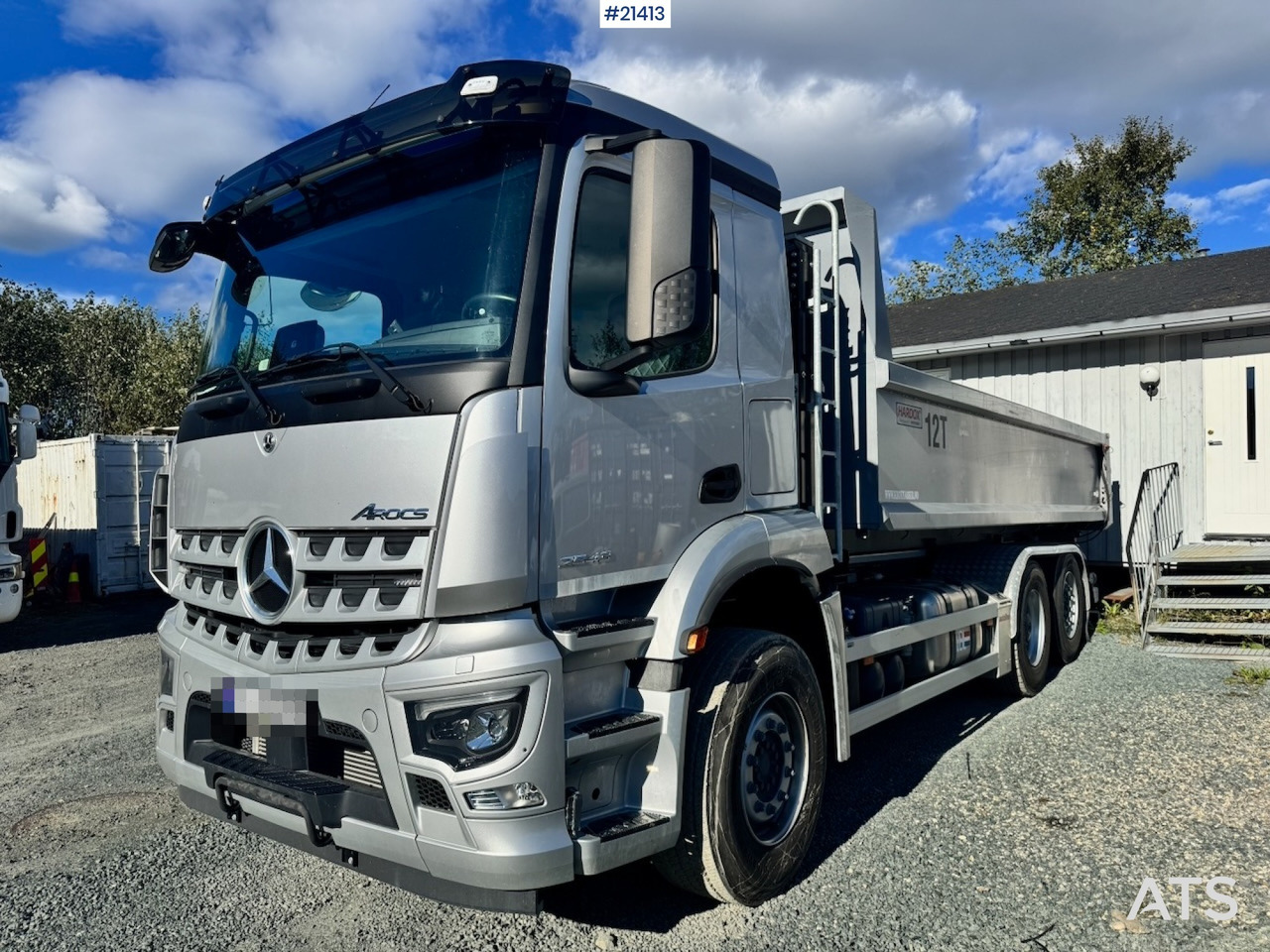 Mercedes Arocs 2543 - 후크 리프트 트럭 : 사진 2 Mercedes Arocs 2543 - 후크 리프트 트럭 : 사진 2