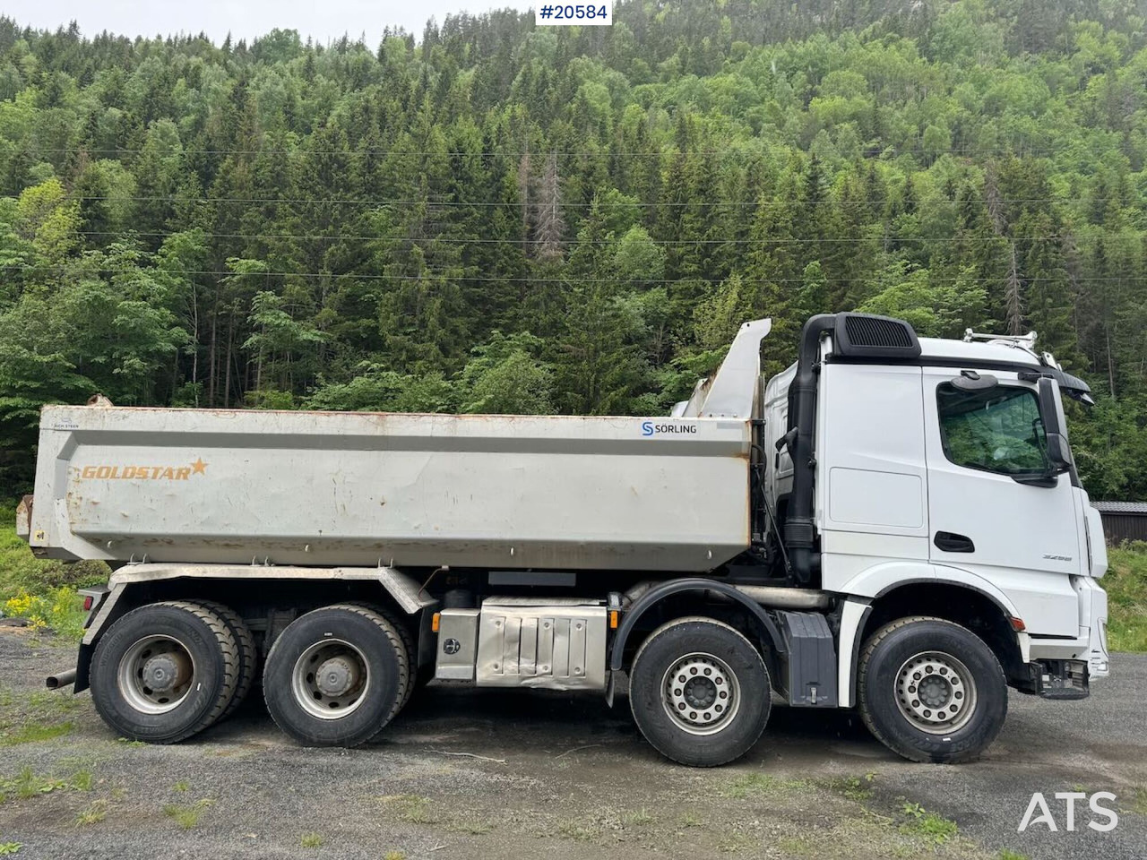 Mercedes Arocs 3258 - 덤프트럭 : 사진 3 Mercedes Arocs 3258 - 덤프트럭 : 사진 3