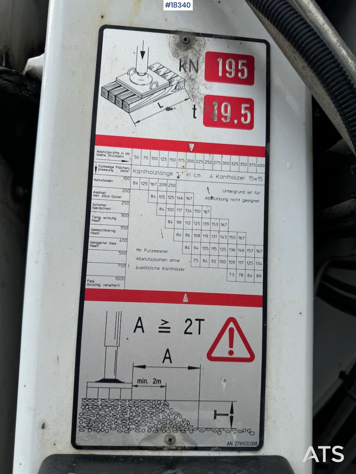 콘크리트 펌프 트럭 Mercedes Arocs : 사진 18