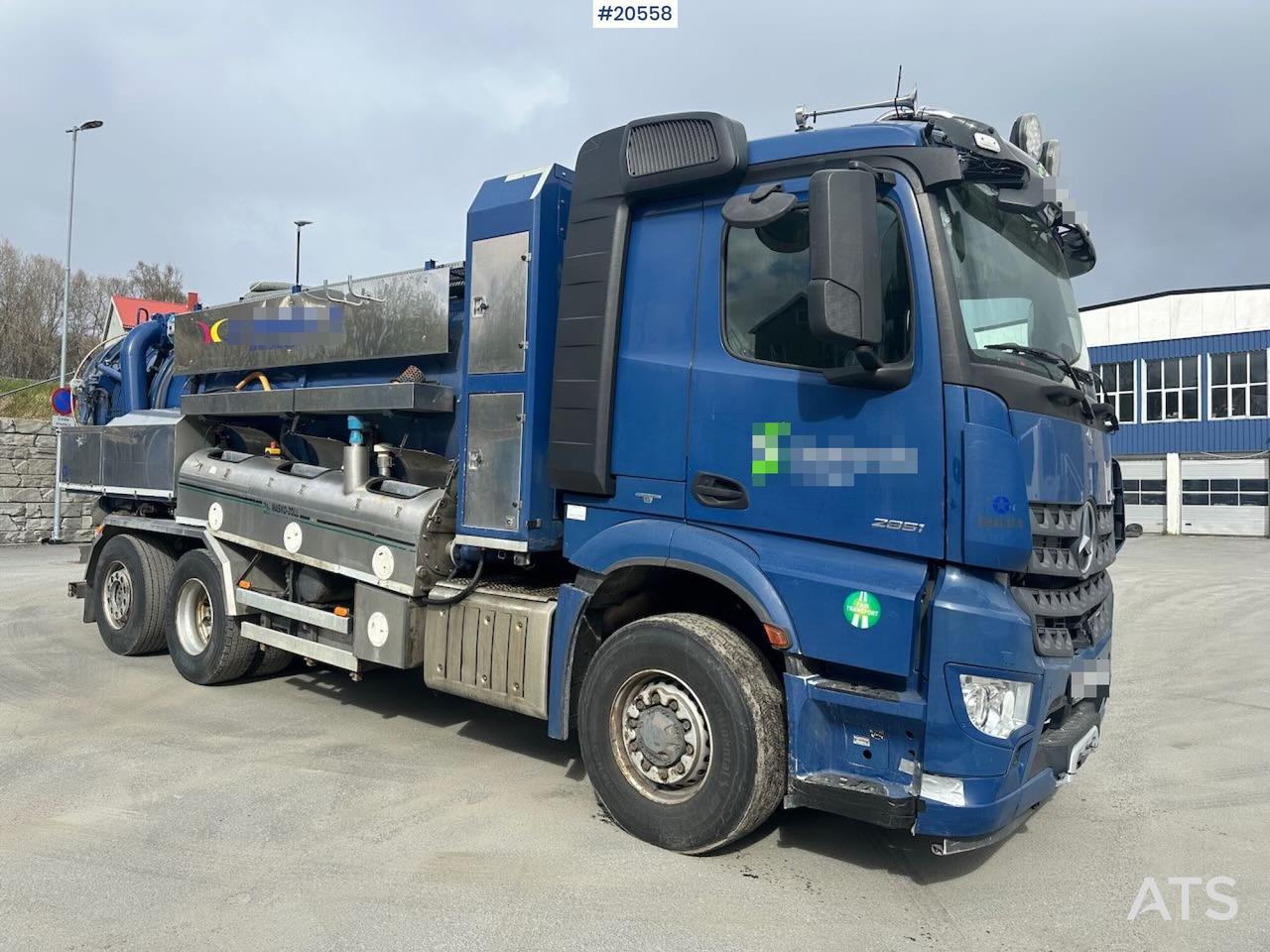 Mercedes Arocs - 진공 흡입 트럭 : 사진 3 Mercedes Arocs - 진공 흡입 트럭 : 사진 3