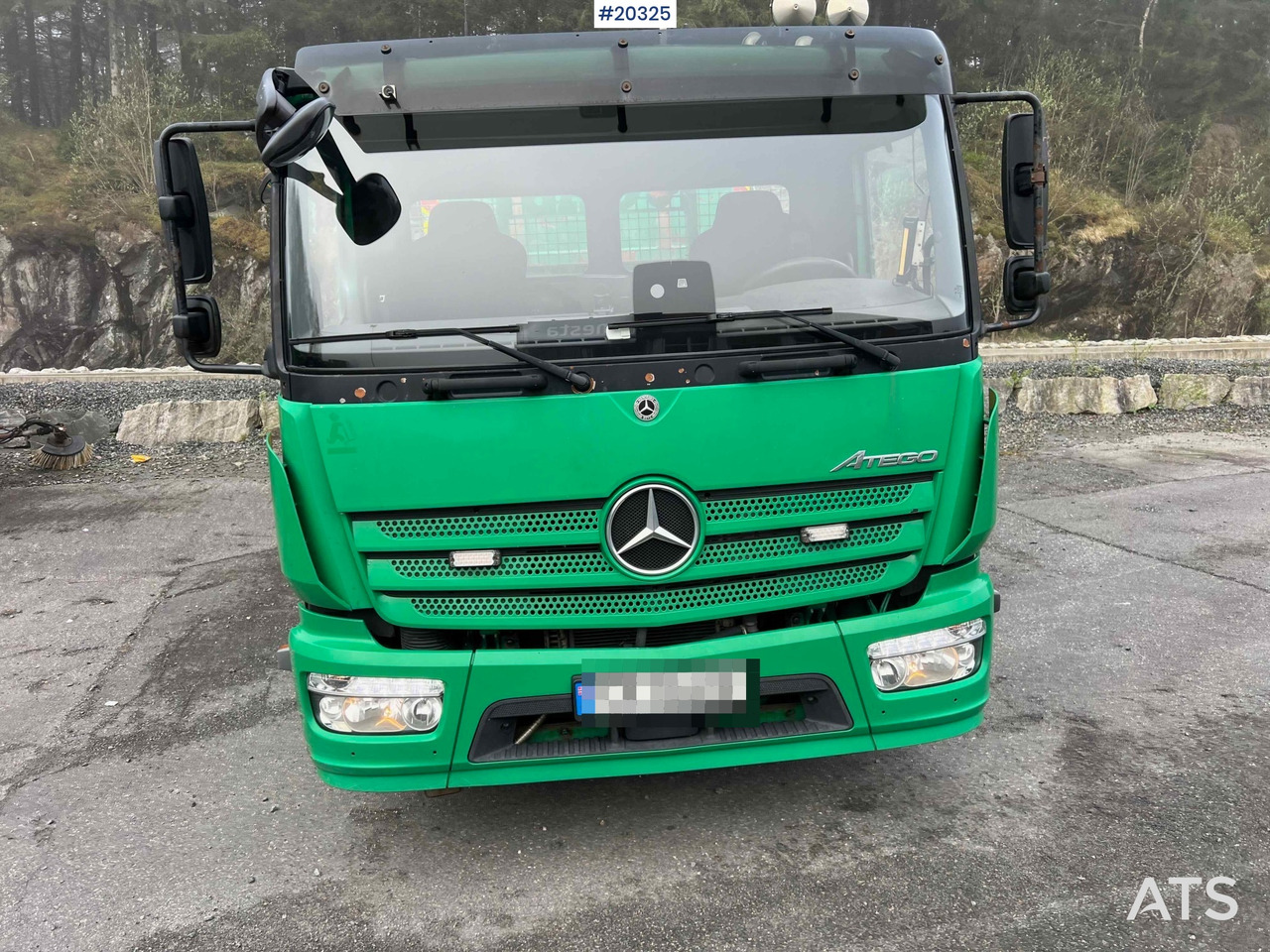 Mercedes Atego 1524 - 스킵 로더 트럭 : 사진 5 Mercedes Atego 1524 - 스킵 로더 트럭 : 사진 5