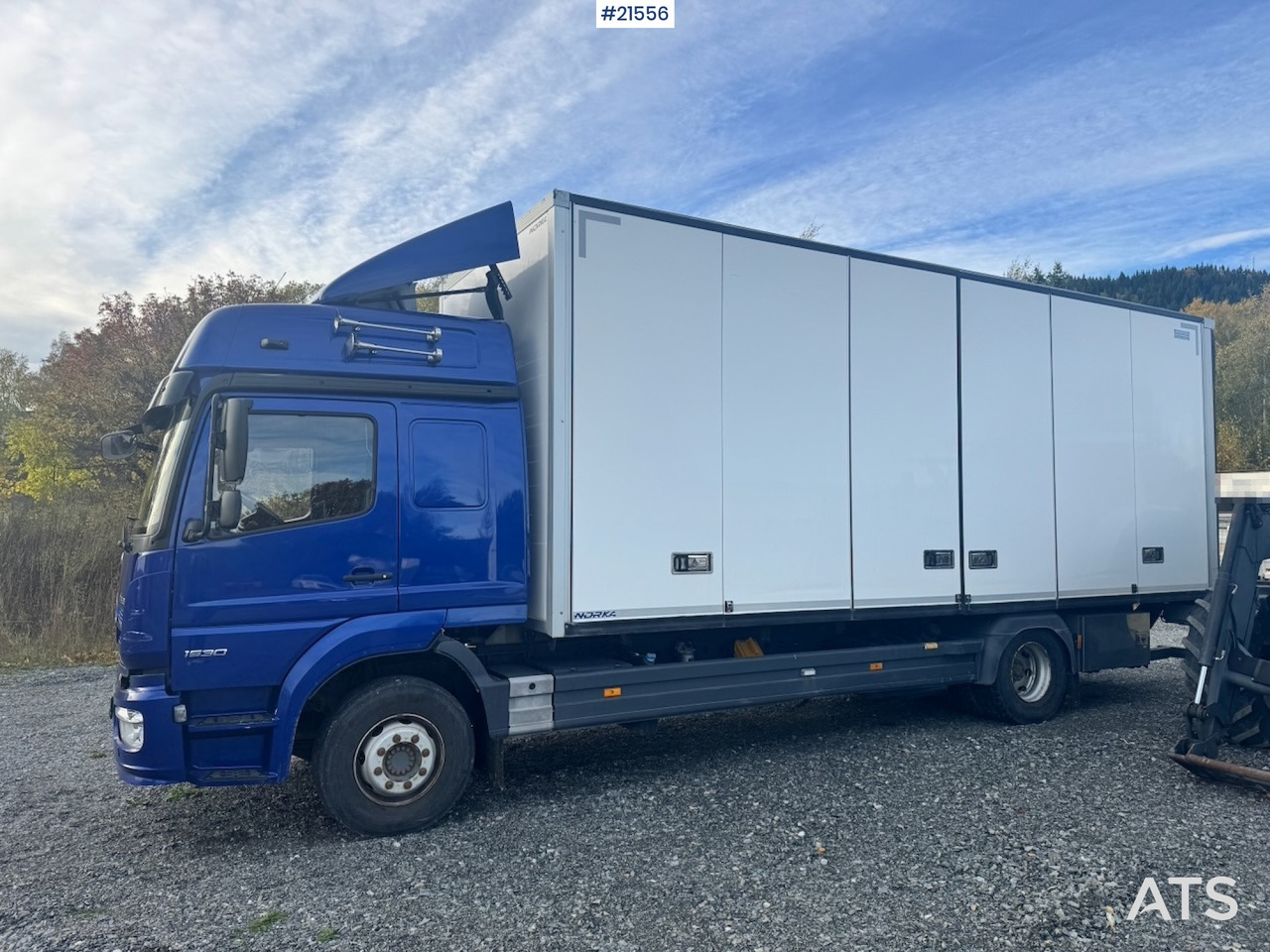 Mercedes Atego 1530 Skapbil m/ Full Sideåpning - 박스 트럭 : 사진 5 Mercedes Atego 1530 Skapbil m/ Full Sideåpning - 박스 트럭 : 사진 5