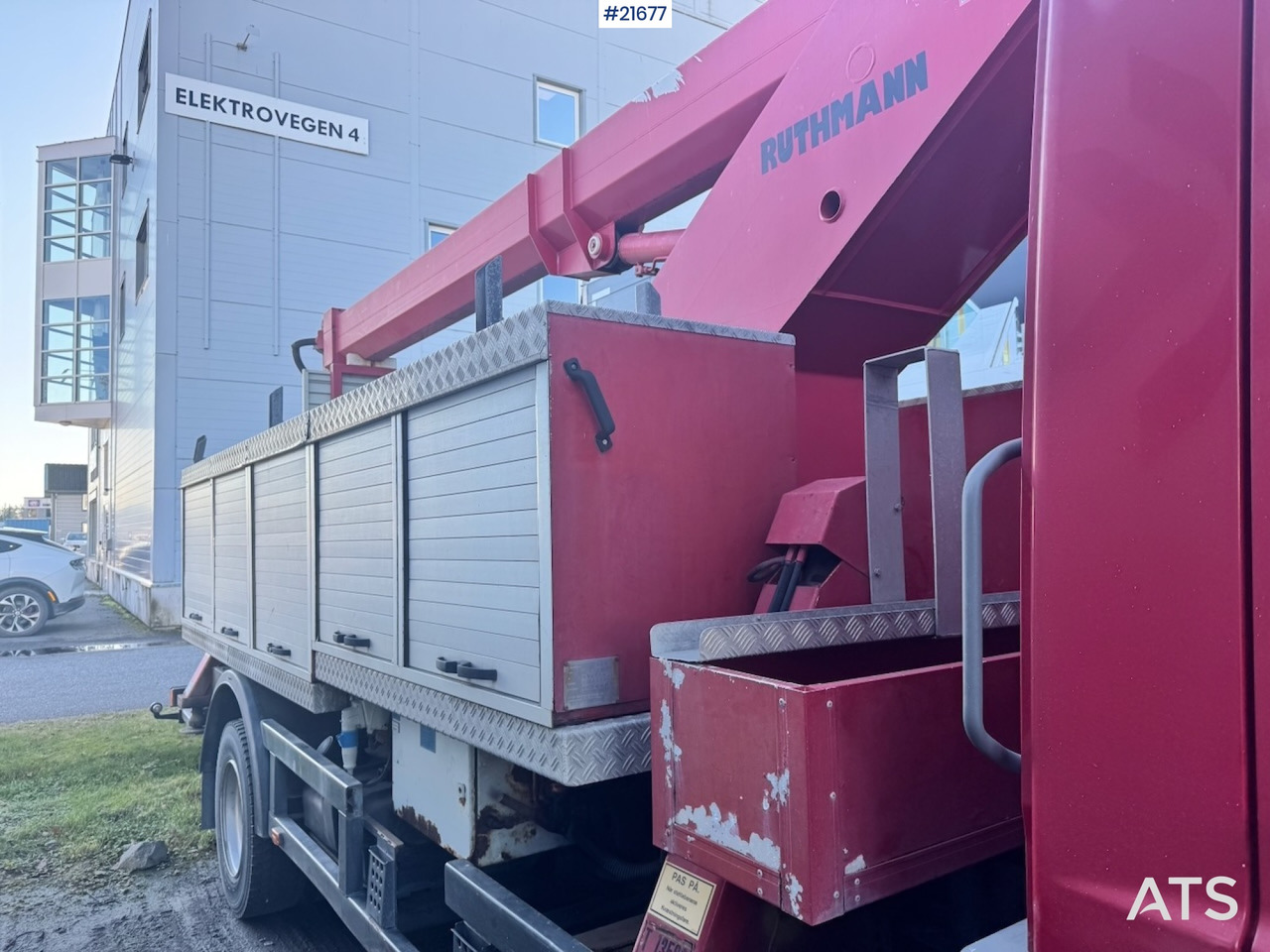 Mercedes-Benz Mercedes Atego 4x2 18 meters Liftbil - 트럭 탑재 고가작업 플랫폼 : 사진 5 Mercedes-Benz Mercedes Atego 4x2 18 meters Liftbil - 트럭 탑재 고가작업 플랫폼 : 사진 5