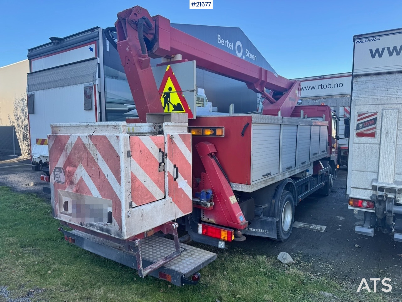 Mercedes-Benz Mercedes Atego 4x2 18 meters Liftbil - 트럭 탑재 고가작업 플랫폼 : 사진 2 Mercedes-Benz Mercedes Atego 4x2 18 meters Liftbil - 트럭 탑재 고가작업 플랫폼 : 사진 2