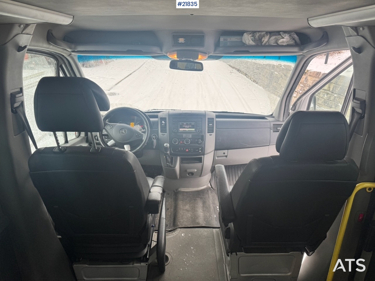 소형 버스, 승합차 Mercedes Sprinter 316 Minibuss. 9 seter og Rullestolrampe. SE VIDEO : 사진 25