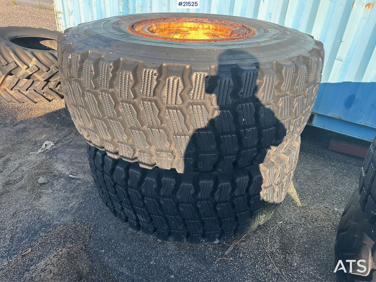Michelin hjullaster dekk til Volvo L110 - 휠 및 타이어 패키지 건설기계 용 : 사진 1 Michelin hjullaster dekk til Volvo L110 - 휠 및 타이어 패키지 건설기계 용 : 사진 1