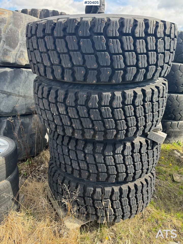 Michelin vinterdekk m/ felg - 휠 및 타이어 건설기계 용 : 사진 1 Michelin vinterdekk m/ felg - 휠 및 타이어 건설기계 용 : 사진 1