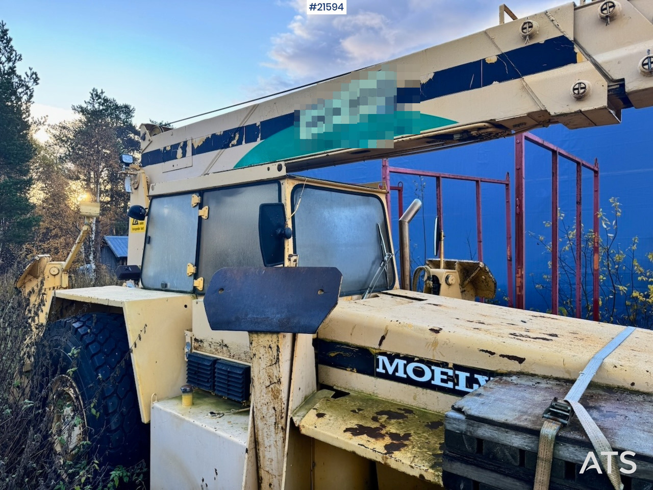 모바일 크레인 Moelven Moelven 694 m/ 2 forlengere og 2 kroker. : 사진 6 모바일 크레인 Moelven Moelven 694 m/ 2 forlengere og 2 kroker. : 사진 6