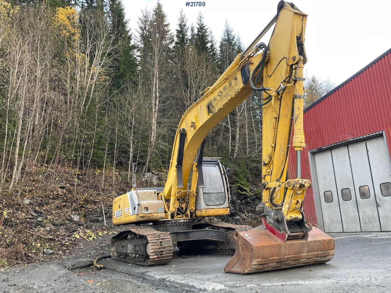 New Holland E265 med graveskuffe - 크롤러 굴삭기 : 사진 1 New Holland E265 med graveskuffe - 크롤러 굴삭기 : 사진 1