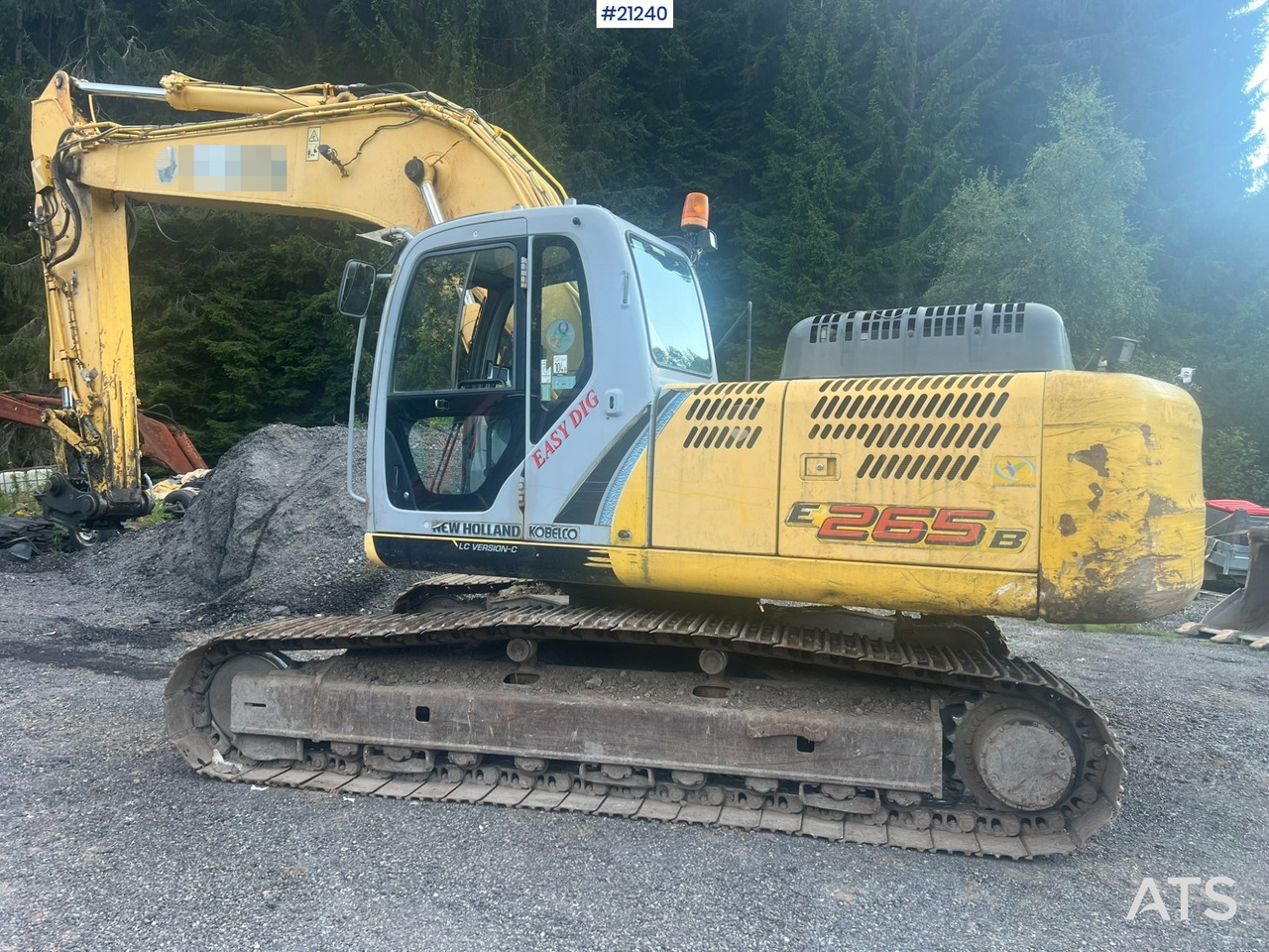 New Holland Kobelco E265B - 크롤러 굴삭기 : 사진 2 New Holland Kobelco E265B - 크롤러 굴삭기 : 사진 2