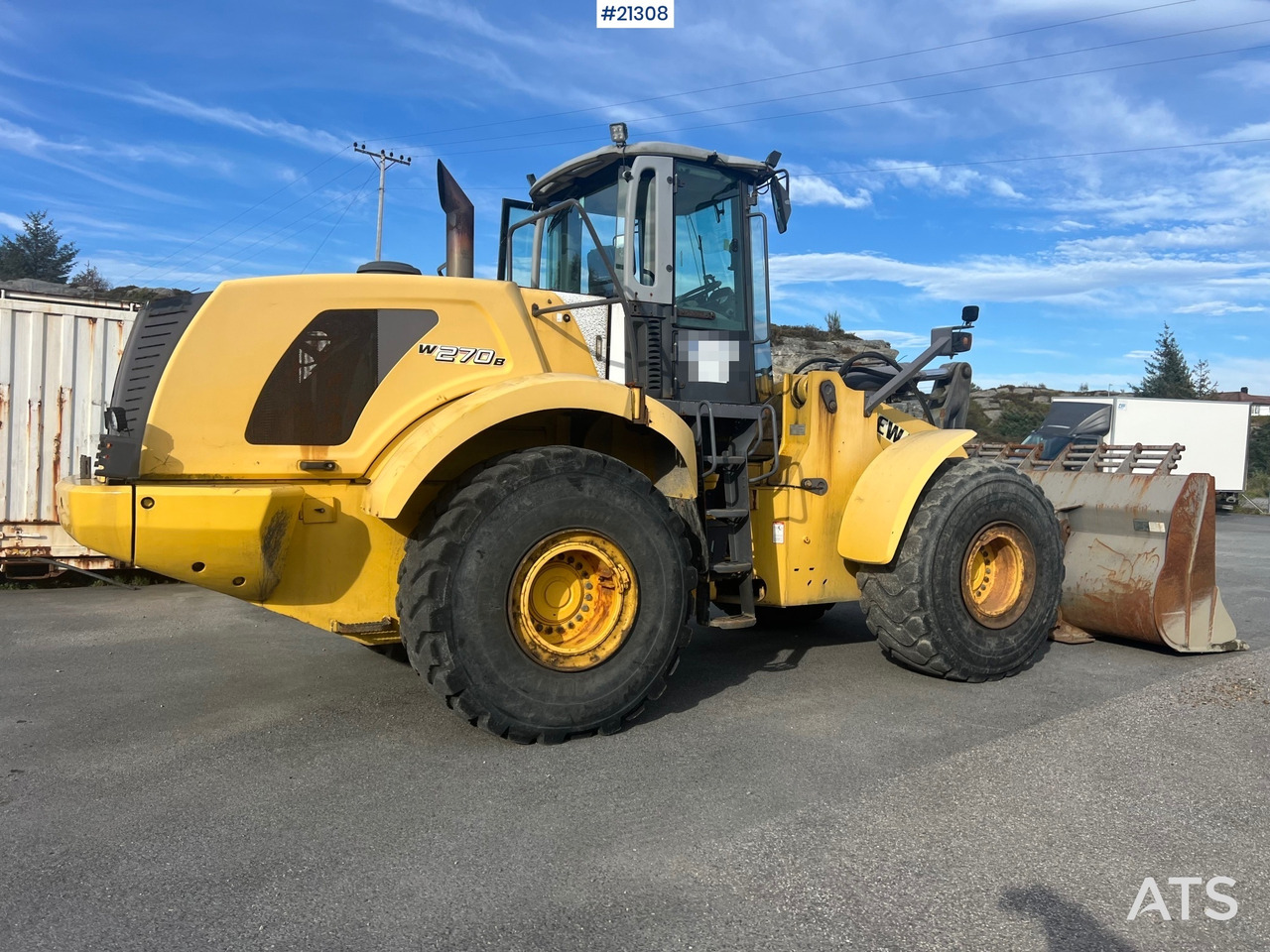 New Holland w270B - 휠 로더 : 사진 4 New Holland w270B - 휠 로더 : 사진 4