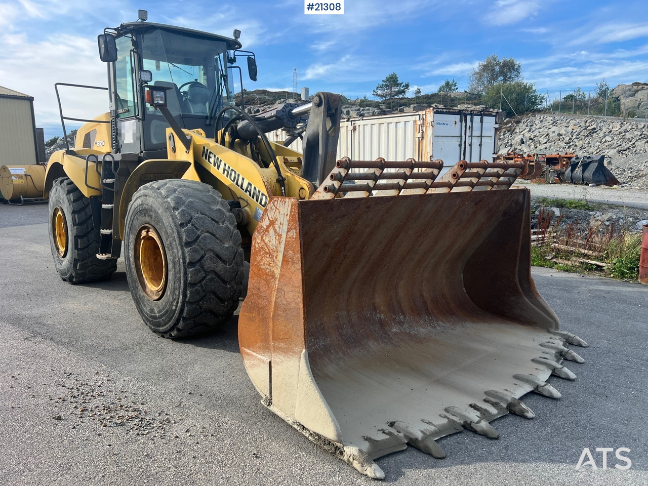 New Holland w270B - 휠 로더 : 사진 1 New Holland w270B - 휠 로더 : 사진 1