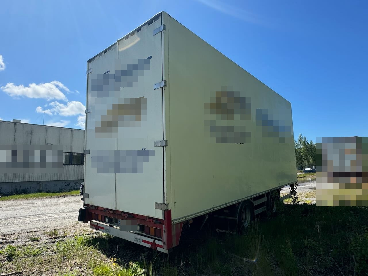 Nor Slep Cabinet trailer w/ full side opening - 밀폐형 박스 트레일러 : 사진 3 Nor Slep Cabinet trailer w/ full side opening - 밀폐형 박스 트레일러 : 사진 3