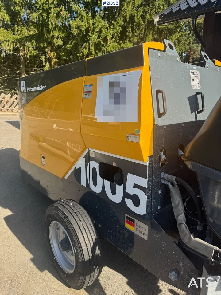 Putzmeister BSA 1005 D5 - 고정식 콘크리트 펌프 : 사진 4 Putzmeister BSA 1005 D5 - 고정식 콘크리트 펌프 : 사진 4