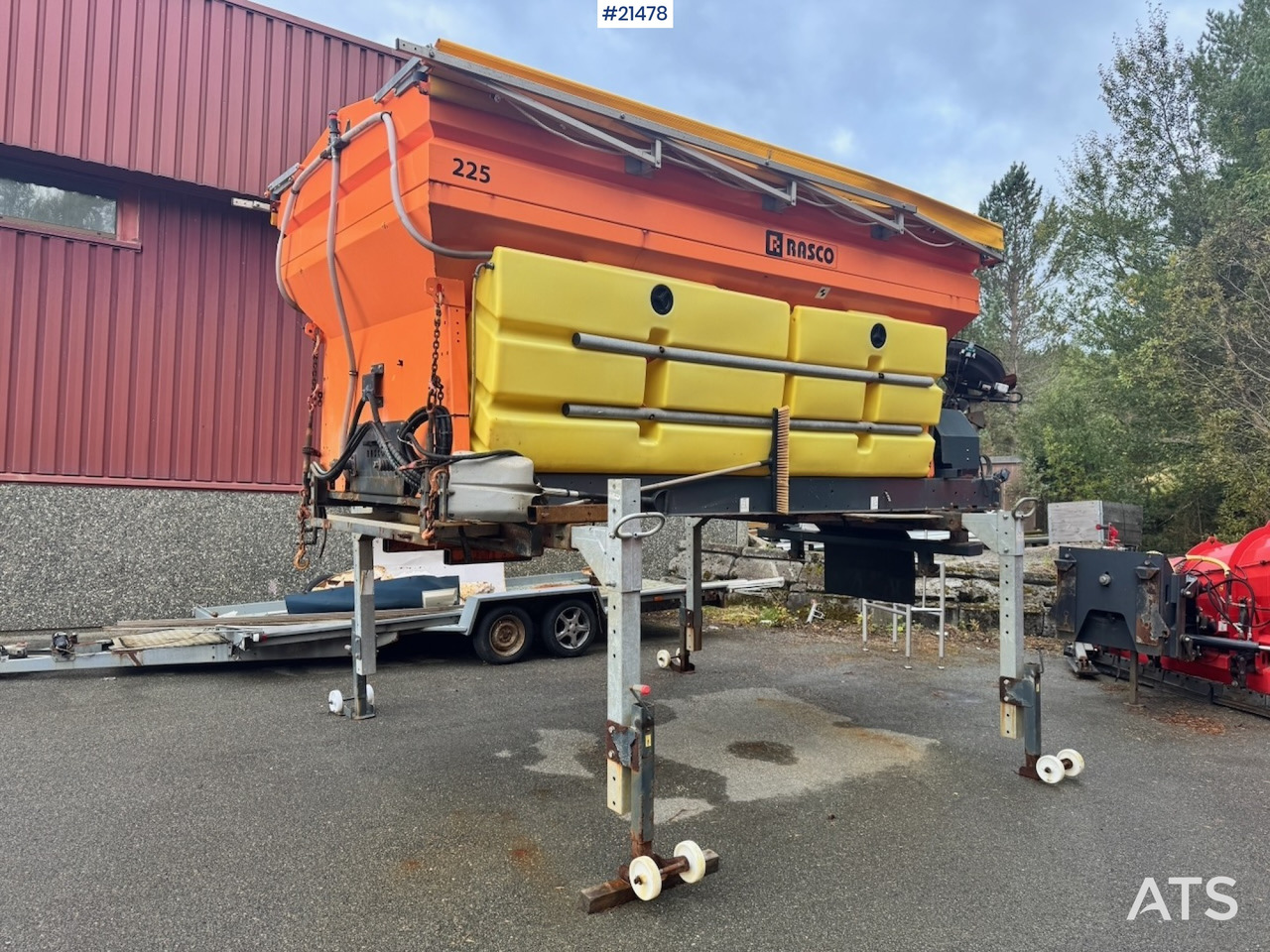 Rasco L4500 - 모래/ 소금 살포기 : 사진 1 Rasco L4500 - 모래/ 소금 살포기 : 사진 1