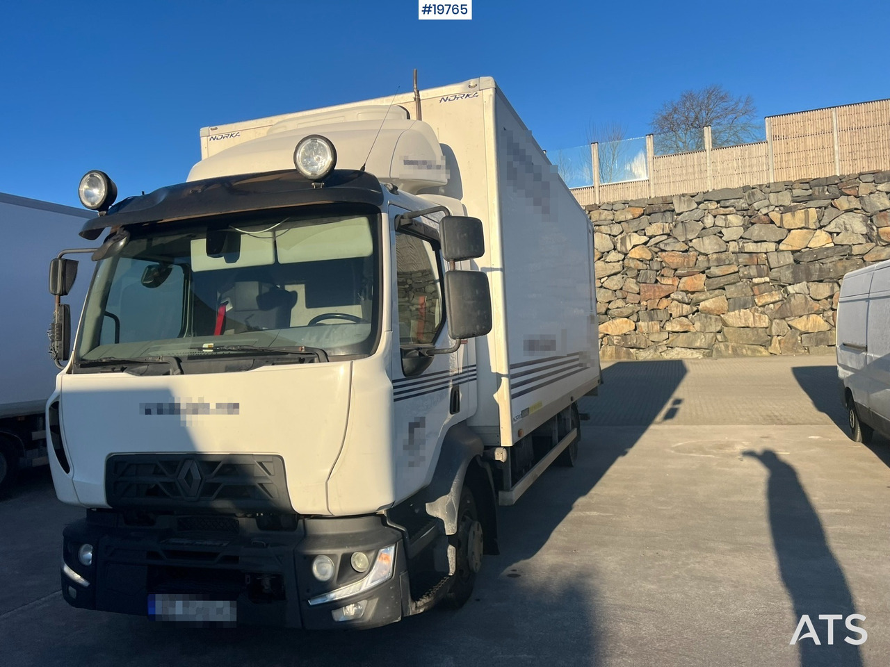 Renault D7.5 - 박스 트럭 : 사진 3 Renault D7.5 - 박스 트럭 : 사진 3