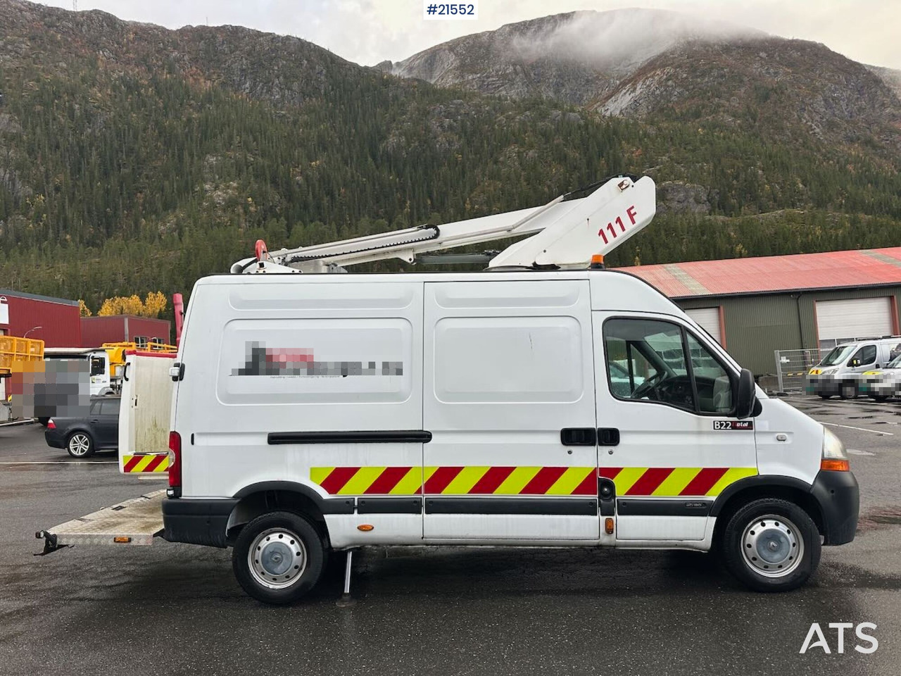 Renault Master liftbil m/ France Elevateur løftekurv. SE VIDEO - 트럭 탑재 고가작업 플랫폼, 패널 밴 : 사진 5 Renault Master liftbil m/ France Elevateur løftekurv. SE VIDEO - 트럭 탑재 고가작업 플랫폼, 패널 밴 : 사진 5