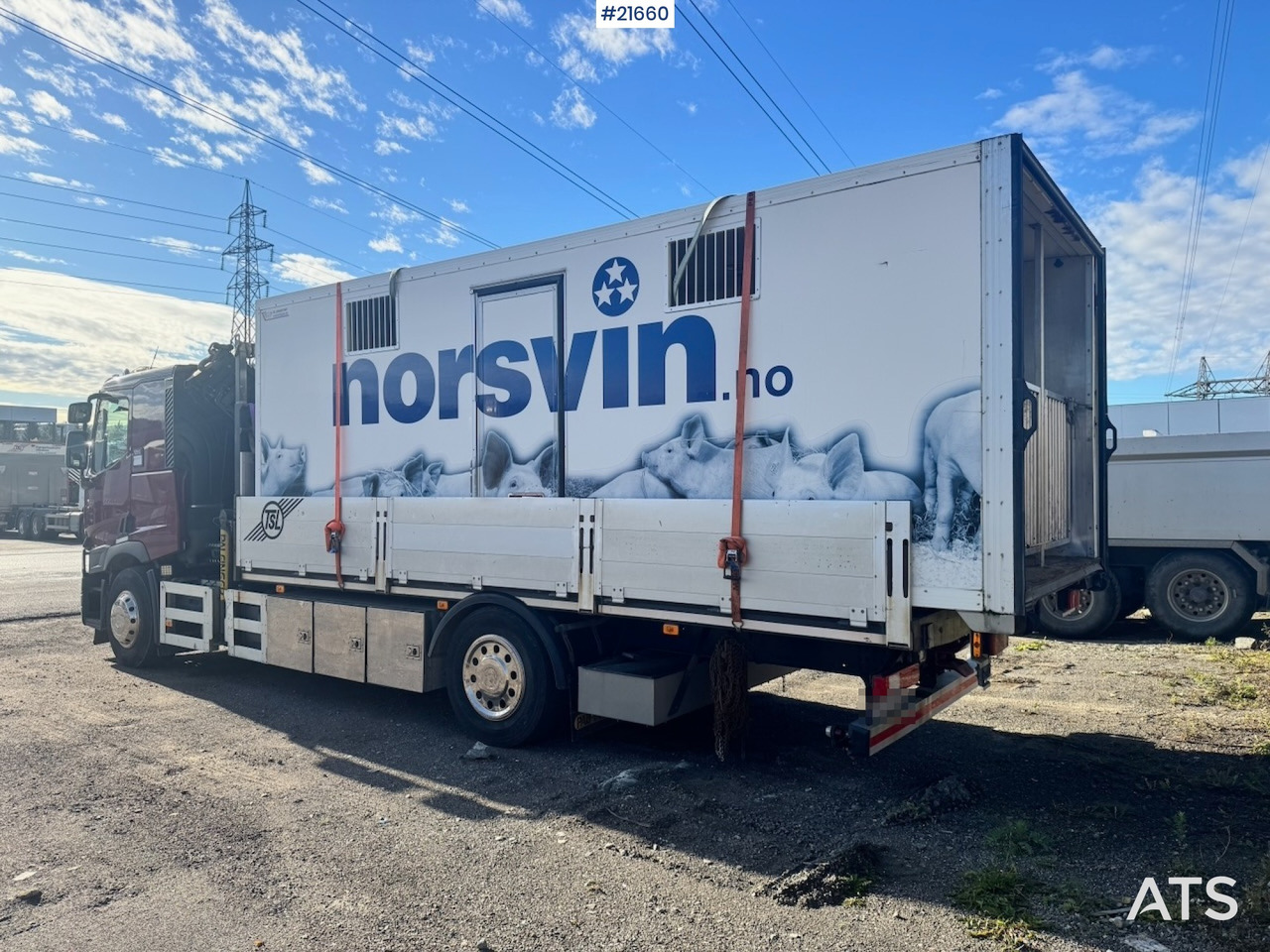 Renault Renault T380 6x2 Kranbil m/ 19 t/m Palfinger - 크레인 트럭 : 사진 5 Renault Renault T380 6x2 Kranbil m/ 19 t/m Palfinger - 크레인 트럭 : 사진 5