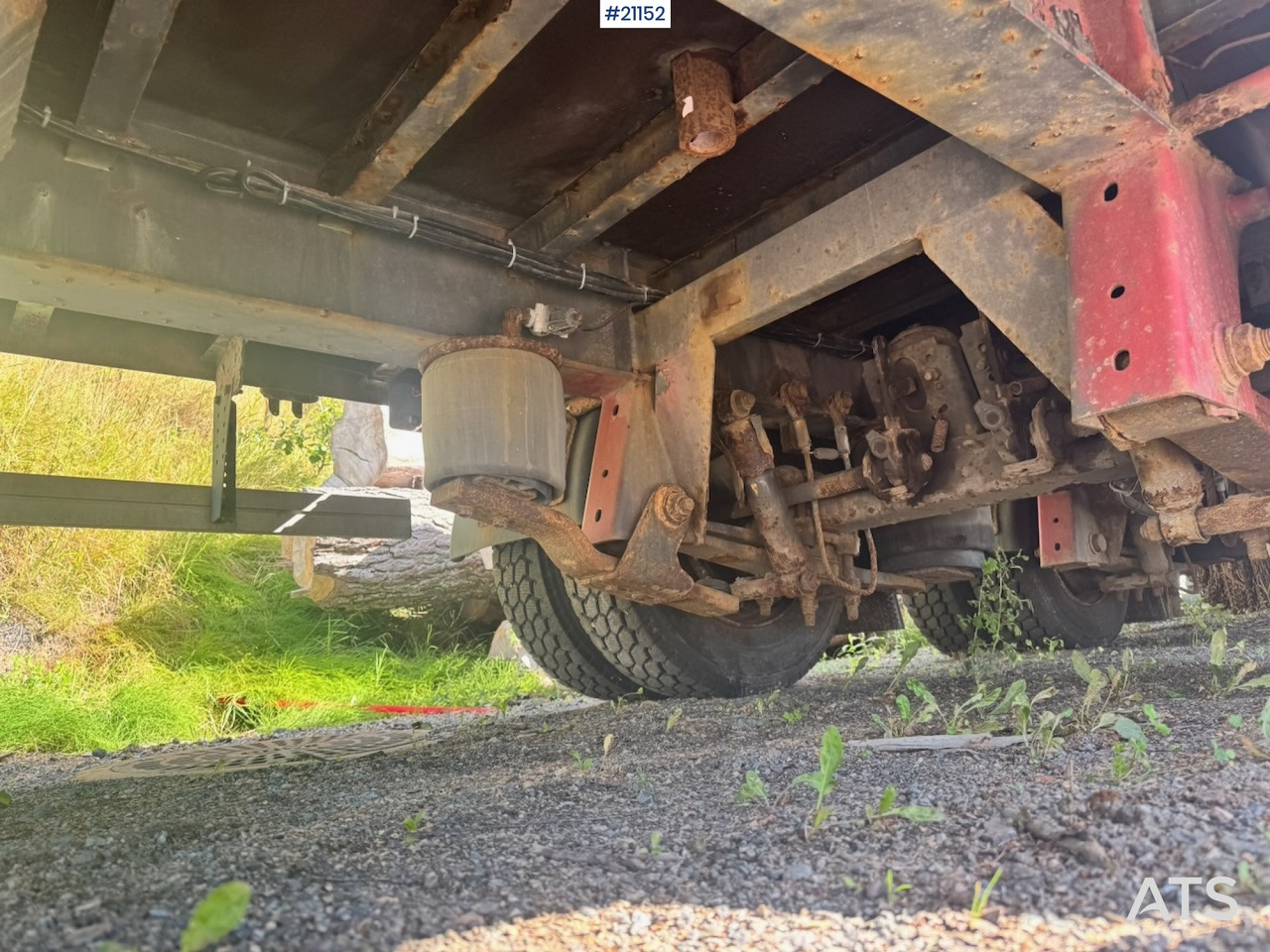 드롭사이드/ 플랫베드 트레일러 Renders Plankjerre : 사진 16