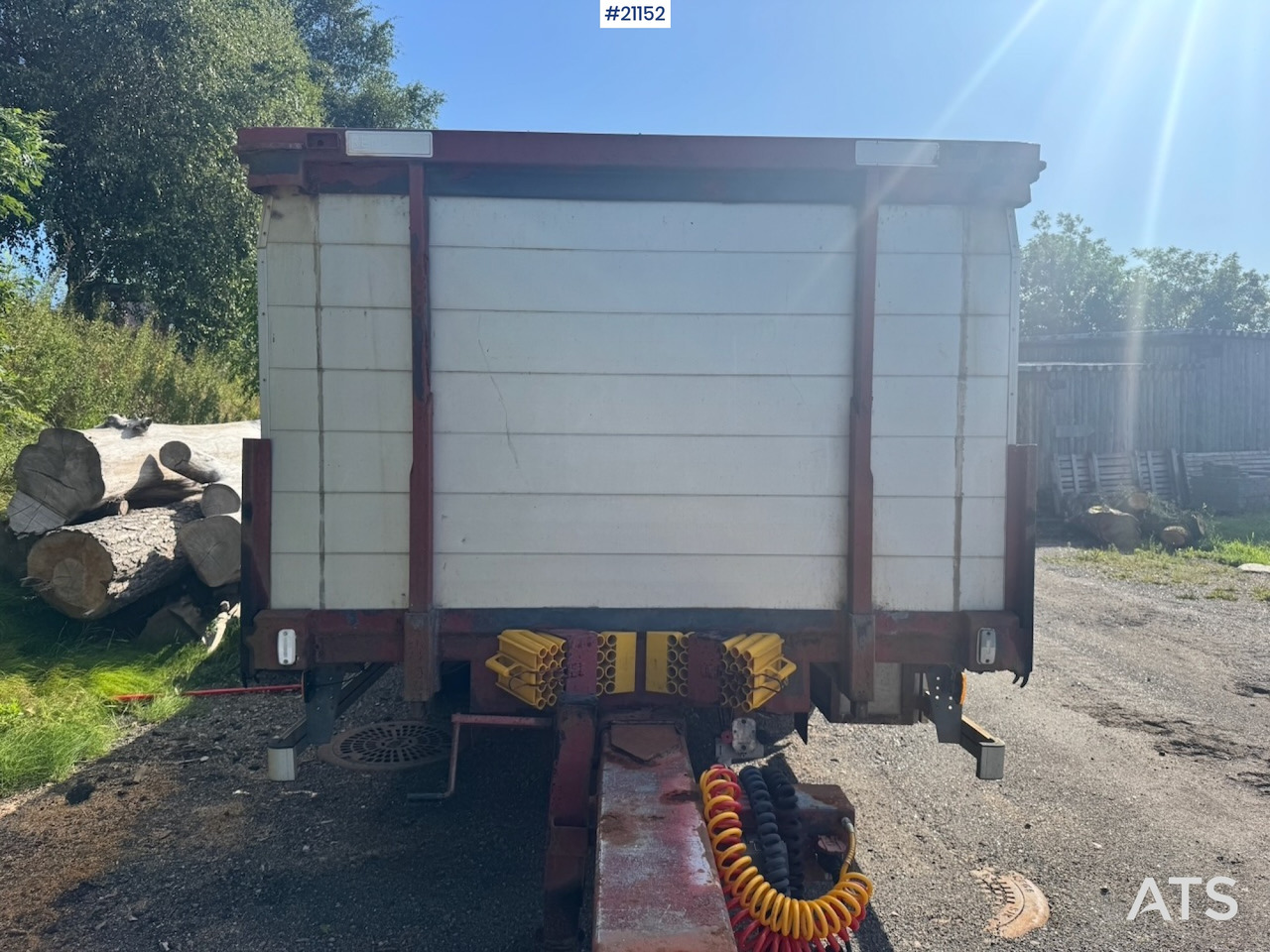 드롭사이드/ 플랫베드 트레일러 Renders Plankjerre : 사진 9