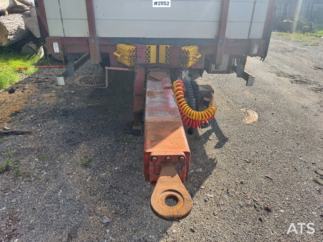 드롭사이드/ 플랫베드 트레일러 Renders Plankjerre : 사진 10