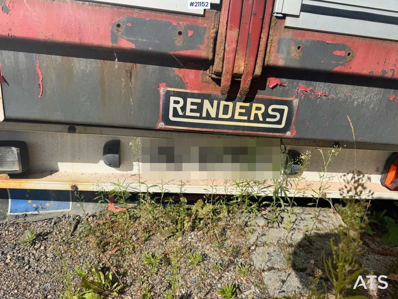 드롭사이드/ 플랫베드 트레일러 Renders Plankjerre : 사진 20