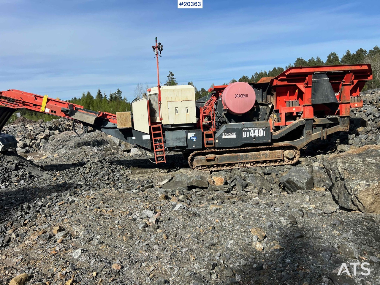 Sandvik UJ440I - 조 크러셔 : 사진 4 Sandvik UJ440I - 조 크러셔 : 사진 4