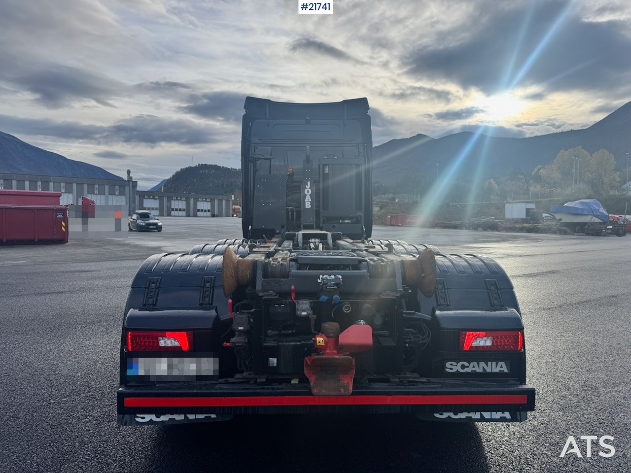 Scania 2018 Scania R580 Tridem Krokbil m/ Kranhydraulikk. Nylakkert! - 후크 리프트 트럭 : 사진 5 Scania 2018 Scania R580 Tridem Krokbil m/ Kranhydraulikk. Nylakkert! - 후크 리프트 트럭 : 사진 5