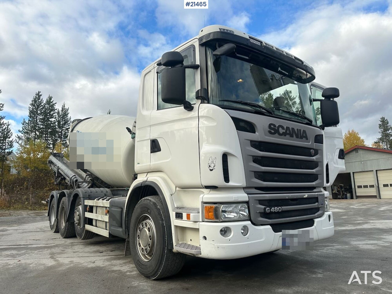 Scania G480 - 콘크리트 믹서 트럭 : 사진 1 Scania G480 - 콘크리트 믹서 트럭 : 사진 1