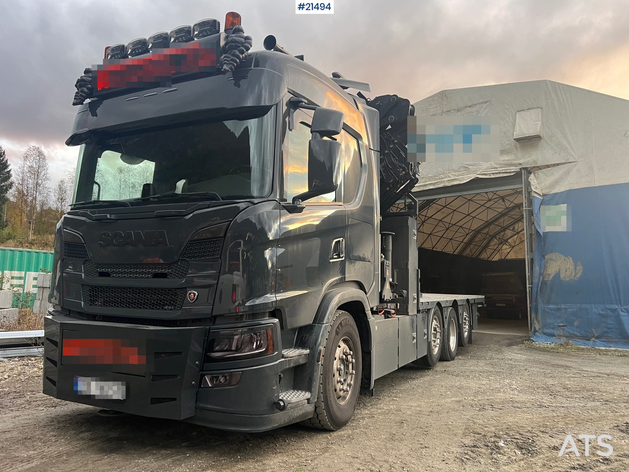 Scania G560 - 크레인 트럭 : 사진 1 Scania G560 - 크레인 트럭 : 사진 1
