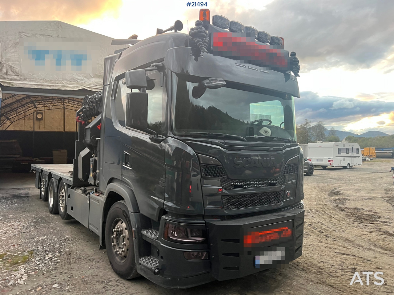 Scania G560 - 크레인 트럭 : 사진 4 Scania G560 - 크레인 트럭 : 사진 4