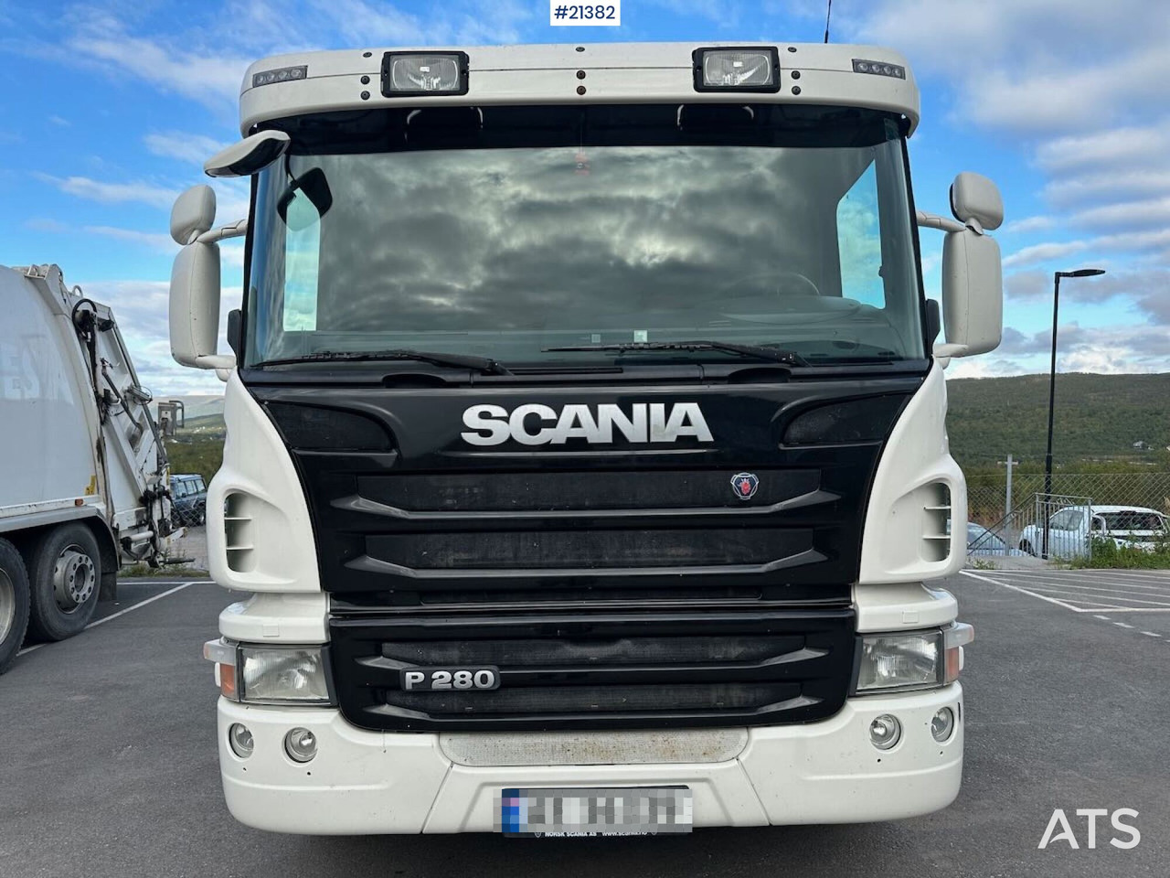 Scania P280 - 스킵 로더 트럭 : 사진 3 Scania P280 - 스킵 로더 트럭 : 사진 3