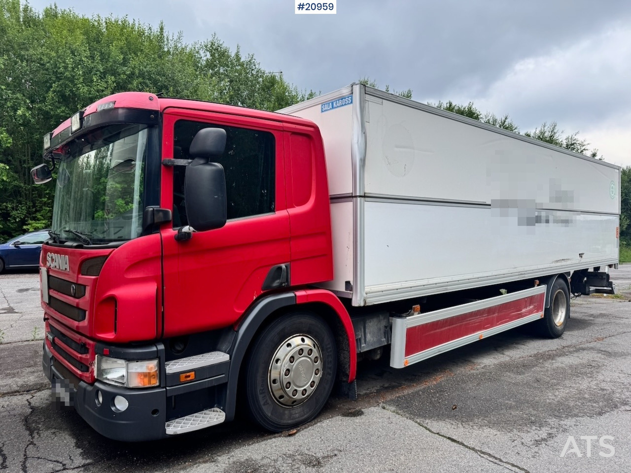 Scania P280 - 박스 트럭 : 사진 2 Scania P280 - 박스 트럭 : 사진 2