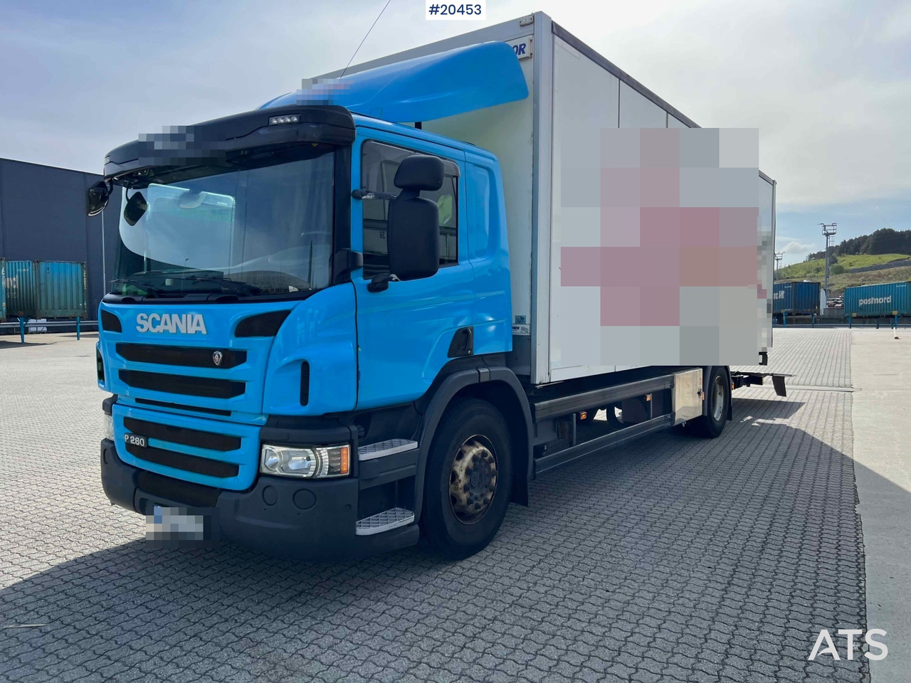 Scania P280 - 박스 트럭 : 사진 2 Scania P280 - 박스 트럭 : 사진 2