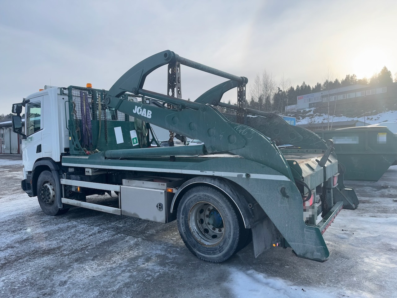 Scania P320 - 스킵 로더 트럭 : 사진 3 Scania P320 - 스킵 로더 트럭 : 사진 3