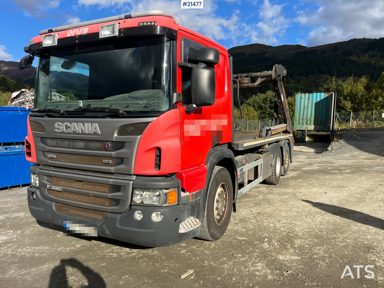 Scania P360 Liftdumper m/ rotator - 컨테이너 운반 장치/ 스와프 보디 트럭 : 사진 4 Scania P360 Liftdumper m/ rotator - 컨테이너 운반 장치/ 스와프 보디 트럭 : 사진 4