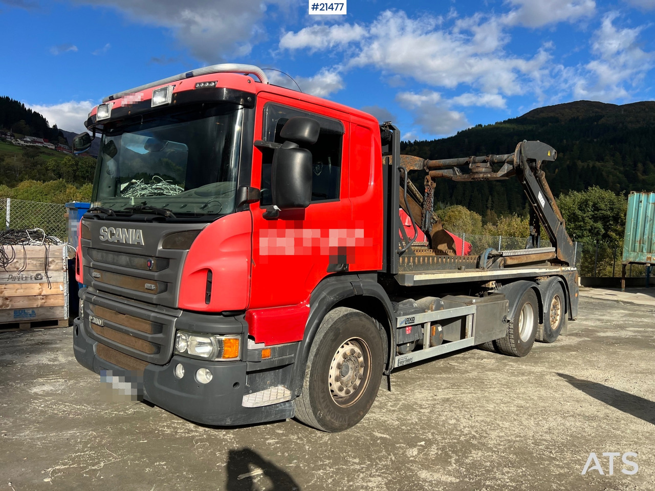 Scania P360 Liftdumper m/ rotator - 컨테이너 운반 장치/ 스와프 보디 트럭 : 사진 2 Scania P360 Liftdumper m/ rotator - 컨테이너 운반 장치/ 스와프 보디 트럭 : 사진 2