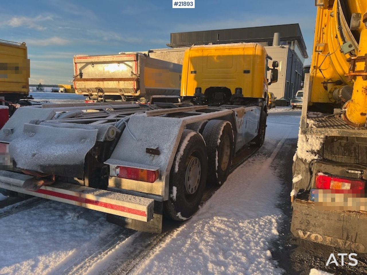 Scania P420 6x2 chassi m/ Tipp og defekt girkasse - 캡 새시 트럭 : 사진 2 Scania P420 6x2 chassi m/ Tipp og defekt girkasse - 캡 새시 트럭 : 사진 2