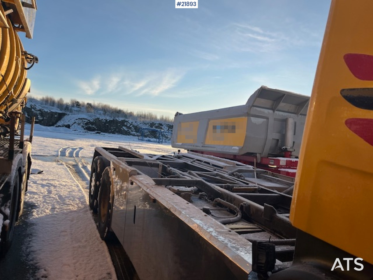 Scania P420 6x2 chassi m/ Tipp og defekt girkasse - 캡 새시 트럭 : 사진 4 Scania P420 6x2 chassi m/ Tipp og defekt girkasse - 캡 새시 트럭 : 사진 4