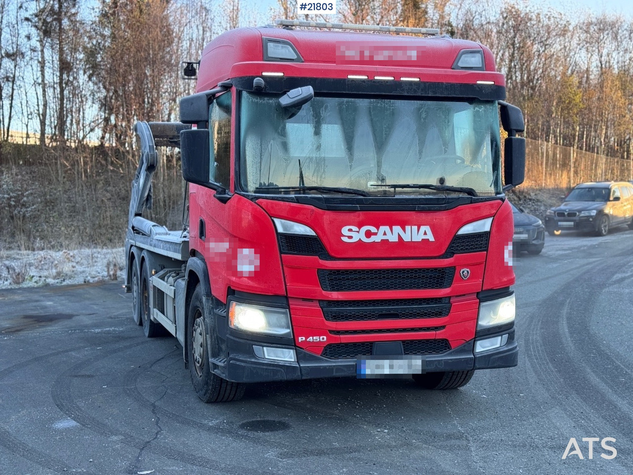 Scania P450 6x2 liftdumper med kun 282 000 km - 스킵 로더 트럭 : 사진 2 Scania P450 6x2 liftdumper med kun 282 000 km - 스킵 로더 트럭 : 사진 2