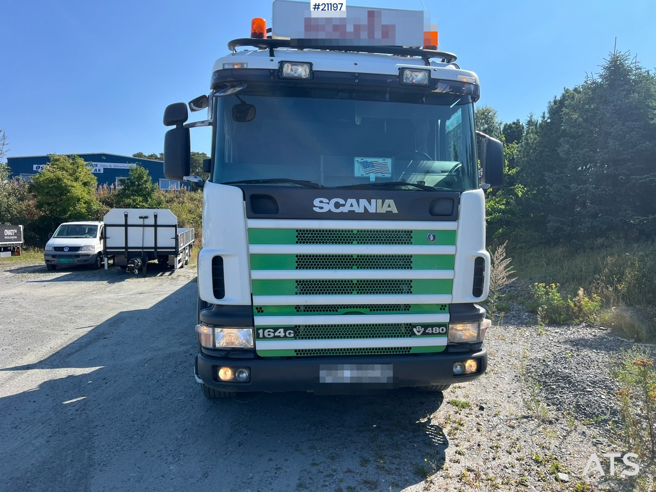 Scania R164 - 크레인 트럭 : 사진 5 Scania R164 - 크레인 트럭 : 사진 5